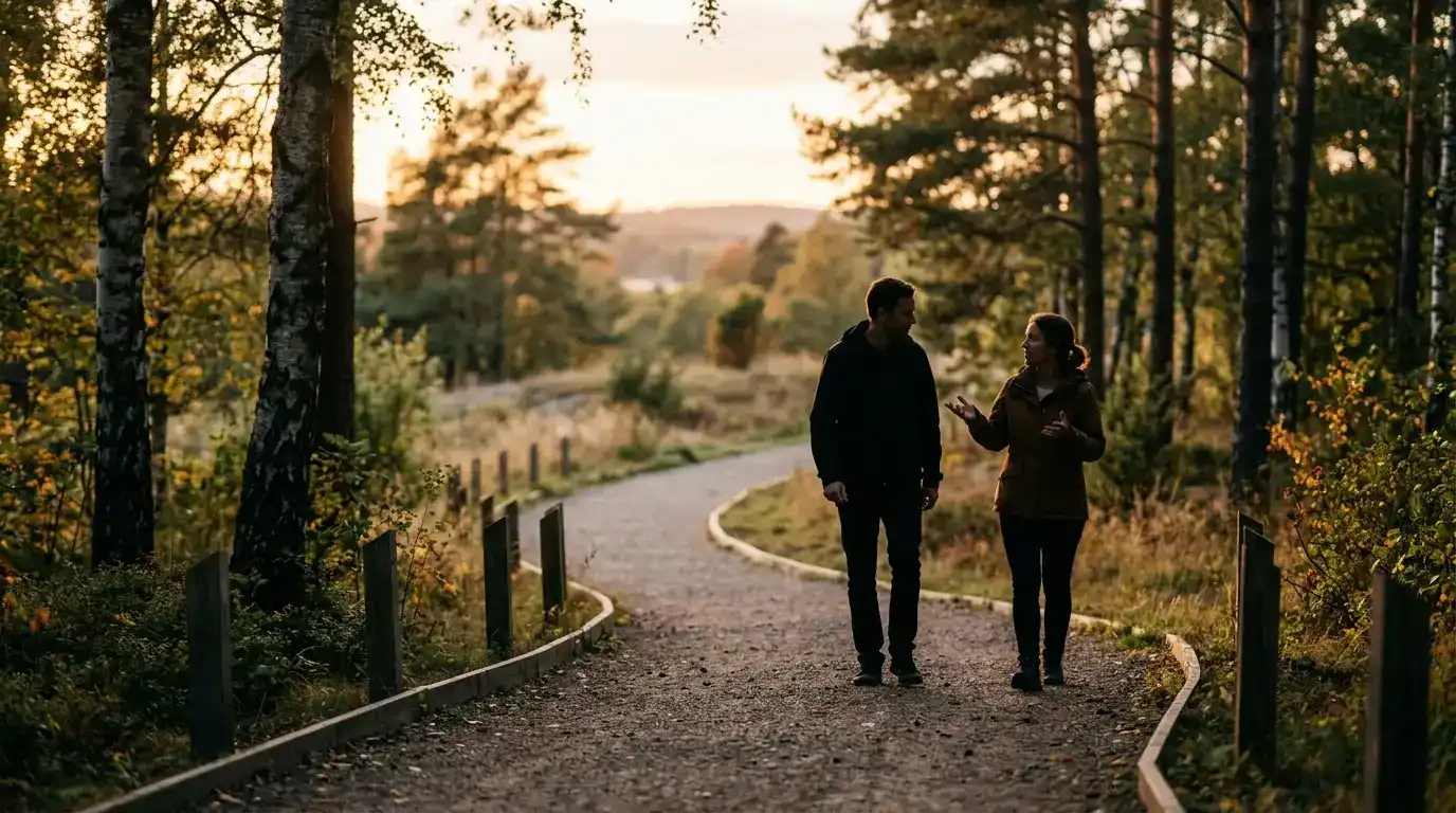 Lugn vägvisare mot gränser, stöd och samtal om spelproblem